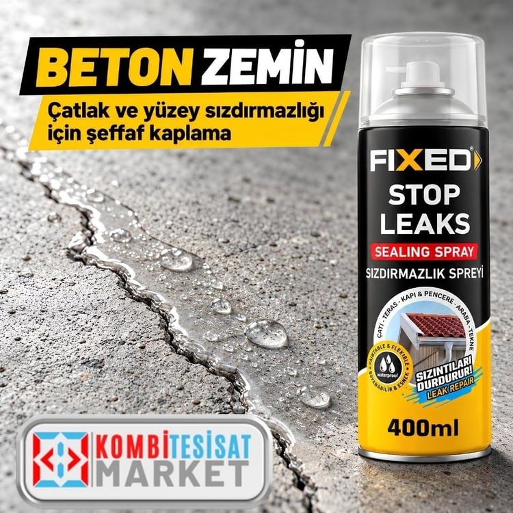 sgs-f180-SGS Fixed Sızdırmazlık Spreyi Şeffaf 400 ml