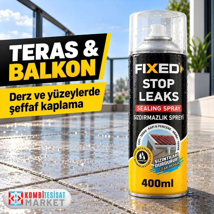 sgs-f180-SGS Fixed Sızdırmazlık Spreyi Şeffaf 400 ml