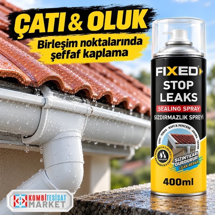 sgs-f180-SGS Fixed Sızdırmazlık Spreyi Şeffaf 400 ml
