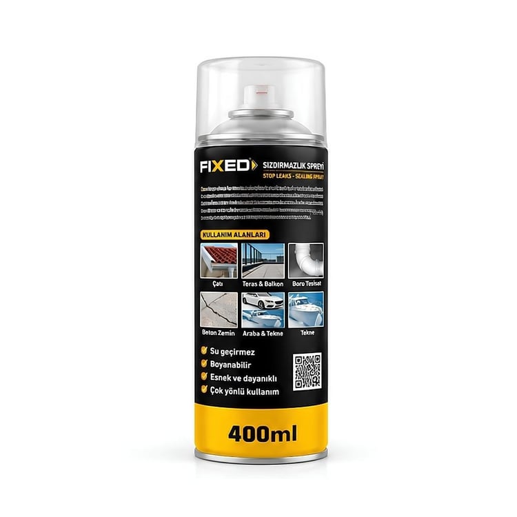 sgs-f180-SGS Fixed Sızdırmazlık Spreyi Şeffaf 400 ml