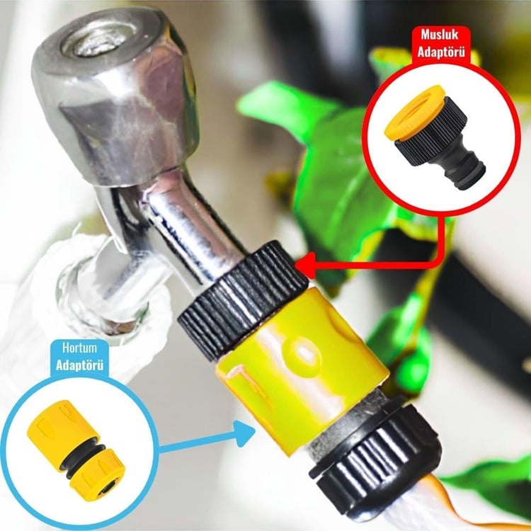 SGS4263-SGS Hortum Bağlantı Adaptörü 1/2''