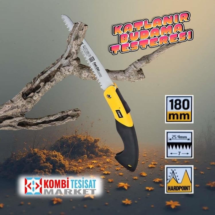 SGS1756-SGS Katlanır Budama Testeresi 180 mm