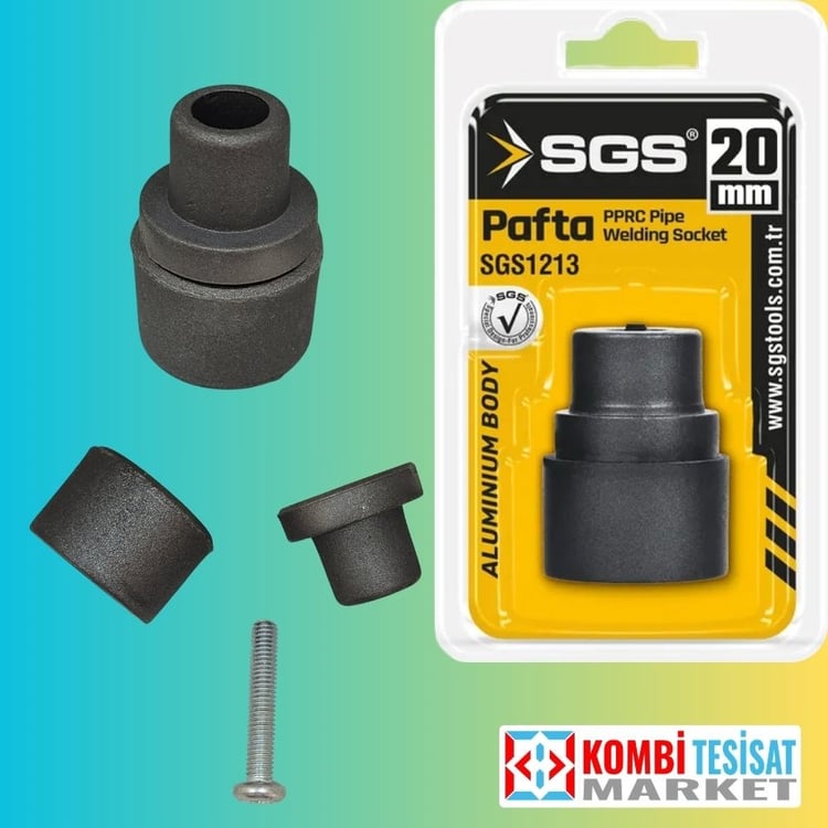 SGS1213-SGS Kaynak Makinası Pafta Lokması 20 mm