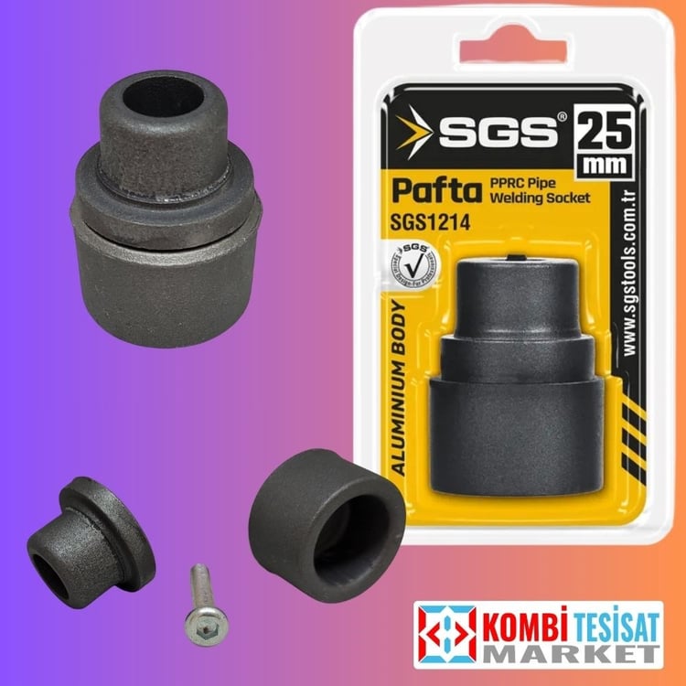 SGS1214-SGS Kaynak Makinası Pafta Lokması 25 mm