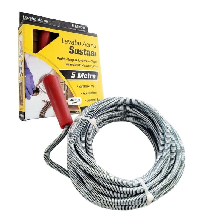 SGS972-SGS Lavabo Açma Sustası 5 Metre