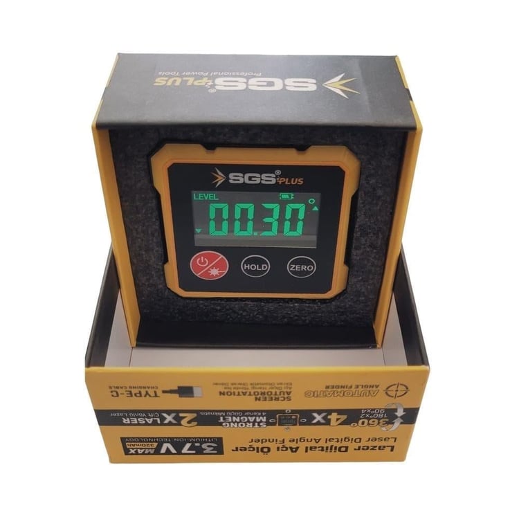 SGS5431-Sgs Lazer Dijital Mıknatıslı Açı Ölçer