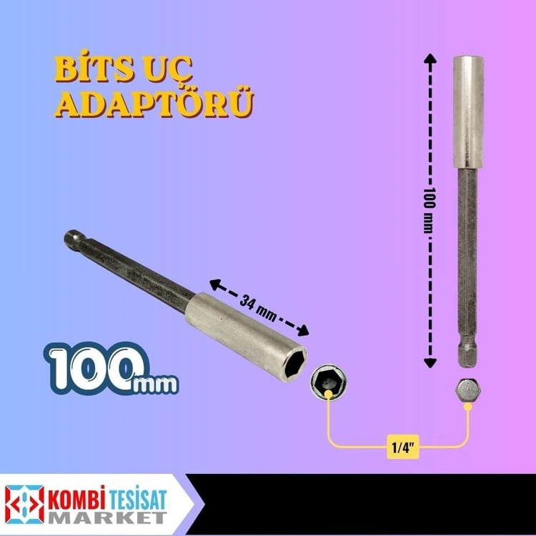 SGS1871-SGS Manyetik Bits Uç Adaptörü 1/4