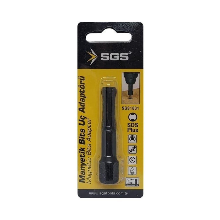 LOKMA ve UÇLAR-SGS-SGS Manyetik Bits Uç Adaptörü Sds Plus-SGS1831