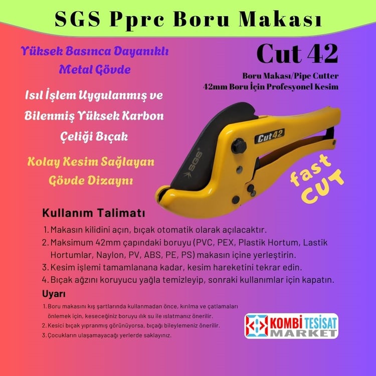 SGS1017-SGS Pprc Plastik Boru Makası Cut-42