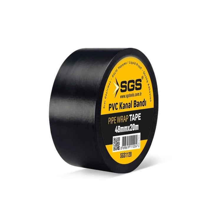 SGS1120-SGS Pvc Kanal Bandı 48 mm x 20 Metre