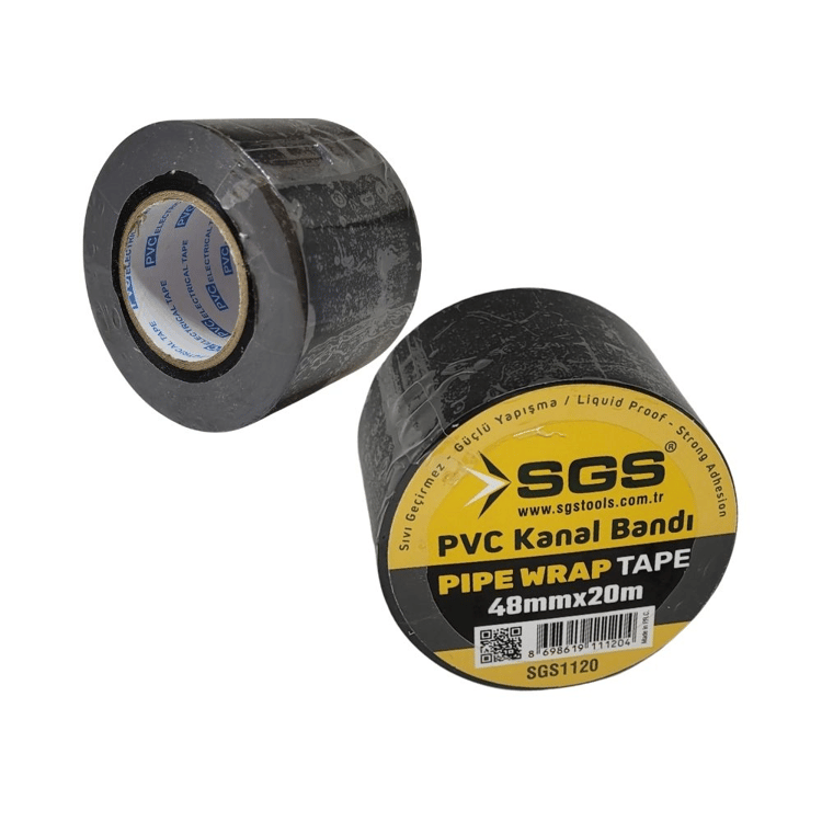 SGS1120-SGS Pvc Kanal Bandı 48 mm x 20 Metre