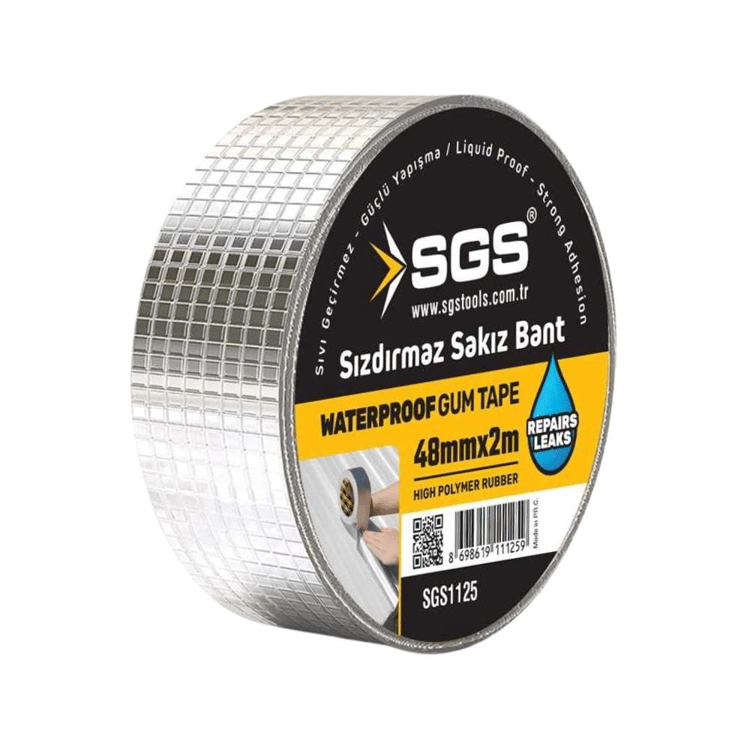 SGS1125-SGS Sızdırmaz Sakız Bant 48 mm x 2 Metre