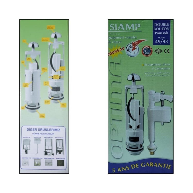 Rezervuarlar-Siamp-Siamp Rezervuar İç Takımı - 49-93 Stoplu Çift Basmalı-siamp-rez-4993