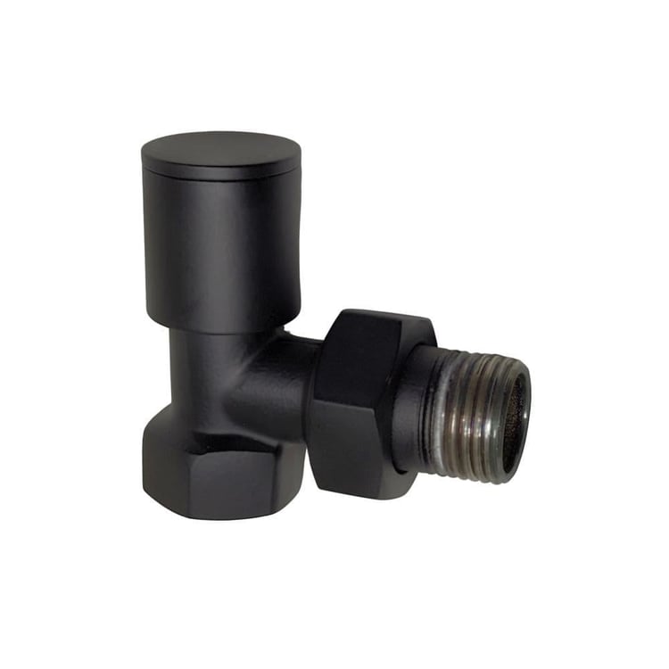 Radyatör Vanaları-Diğer-Siyah Havlupan Vanası Normal Köşe-1/2x1/2-hvs-10701