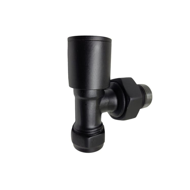 Radyatör Vanaları-Diğer-Siyah Havlupan Vanası Pex Köşe-1/2x16 mm-hvs-10901