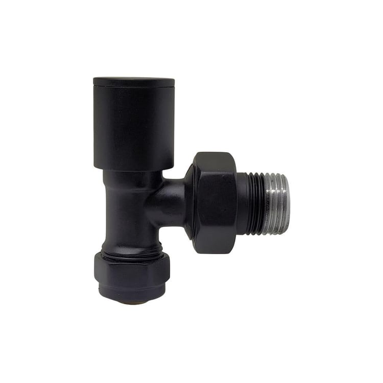 Radyatör Vanaları-Diğer-Siyah Havlupan Vanası Pex Köşe-1/2x16 mm-hvs-10901