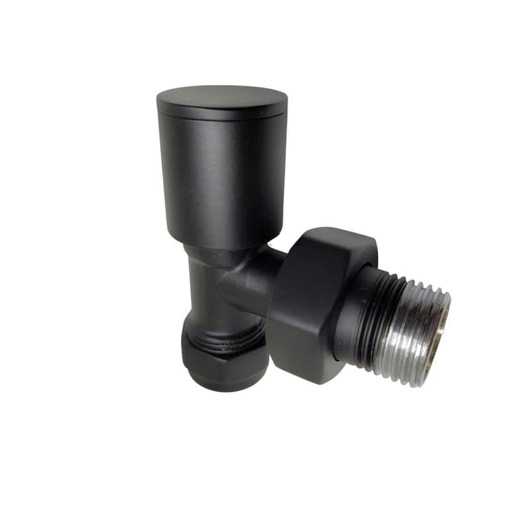 Radyatör Vanaları-Diğer-Siyah Havlupan Vanası Pex Köşe-1/2x16 mm-hvs-10901