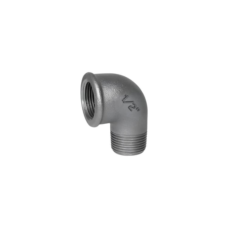 Doğalgaz Fittings Malzemeleri-Trakya Döküm-Siyah Kuyruklu Dirsek 1/2