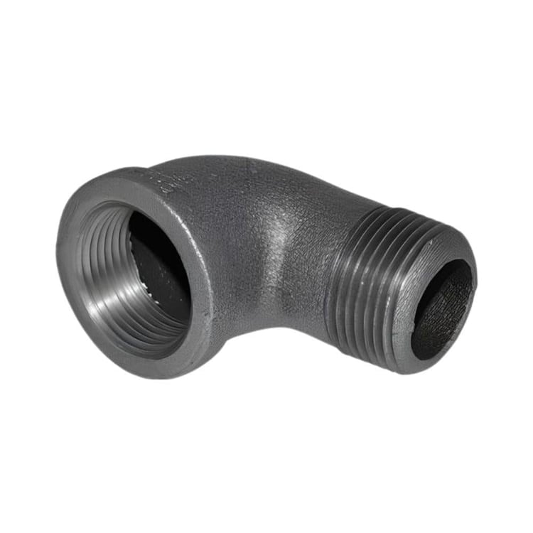 Doğalgaz Fittings Malzemeleri-Trakya Döküm-Siyah Kuyruklu Dirsek 1/2