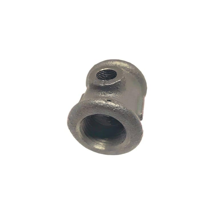 Doğalgaz Fittings Malzemeleri-Trakya Döküm-Siyah Test Manşonu 1/2 - DN15 Regülatör Test Manşonu-stm15