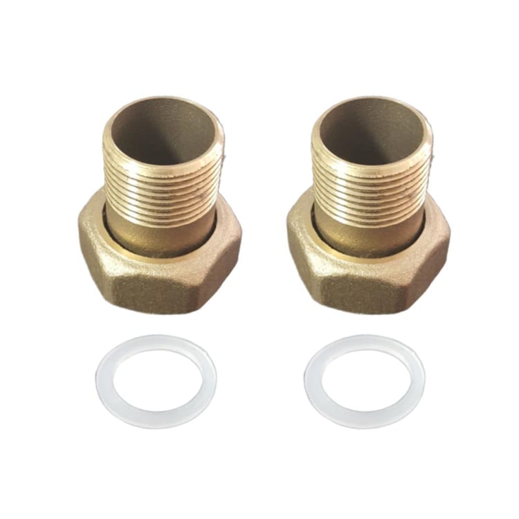 Su Sayacı Bağlantı Rekor Takımı - 3/4'' Su Saati İçin (Paket 2 Adet)-SAYAÇREK01