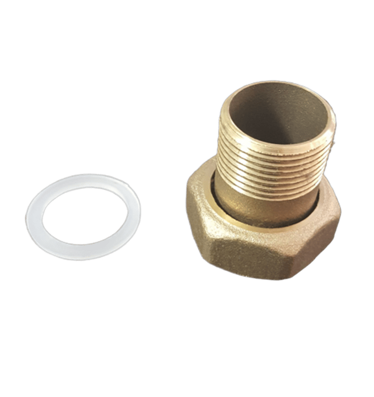 Su Sayacı Bağlantı Rekoru - 3/4'' Su Saati İçin (Paket 2 Adet Çıkar)