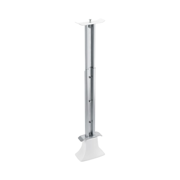 zmtelkon405060-Teleskopik Ayarlanabilir Panel Radyatör Zemin Montaj Konsolu - 40/50/60 cm Tip 22 Petek Yere Sabitleme Ayağı