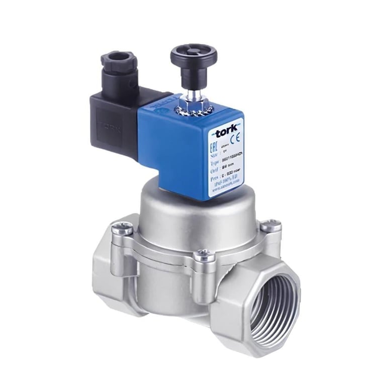 Gaz Emniyet Ekipmanları-Tork-Tork Selenoid Vana 1'' - 220 Volt-Torksv02