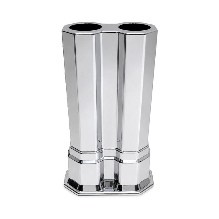 ucucb200-Uzun Çiftli Boru Gizleme Krom 20 cm