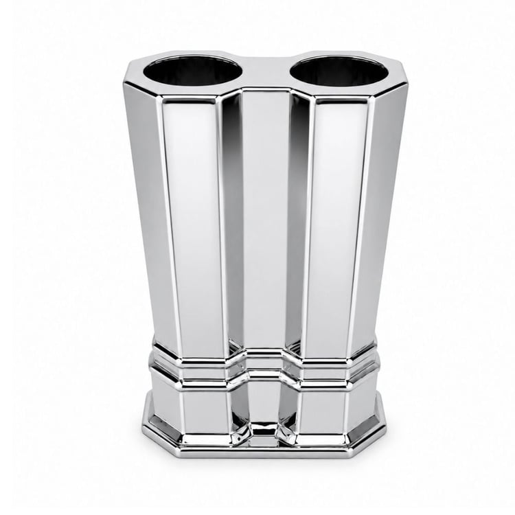 ucucb200-Uzun Çiftli Boru Gizleme Krom 20 cm