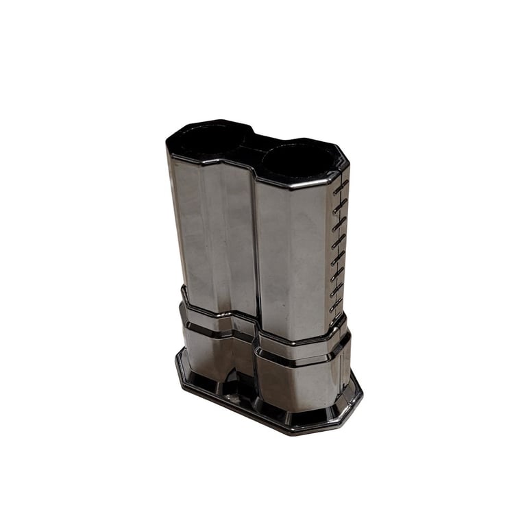 Boru Gizleme Aparatları-Diğer-Uzun Çiftli Boru Gizleme Krom 20 cm-ucucb200