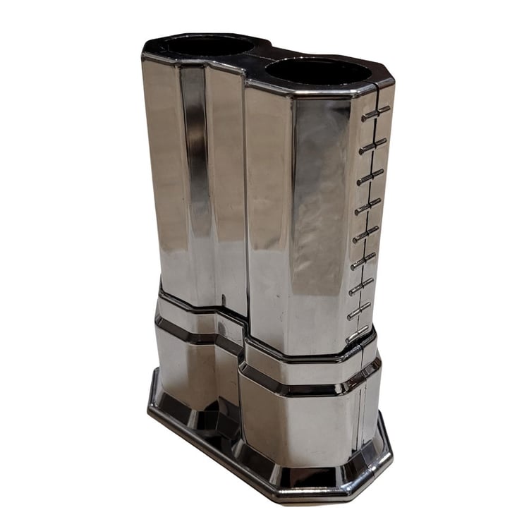 Boru Gizleme Aparatları-Diğer-Uzun Çiftli Boru Gizleme Krom 20 cm-ucucb200