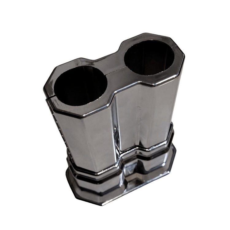 Boru Gizleme Aparatları-Diğer-Uzun Çiftli Boru Gizleme Krom 20 cm-ucucb200