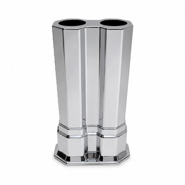 ucucb200-Uzun Çiftli Boru Gizleme Krom 20 cm
