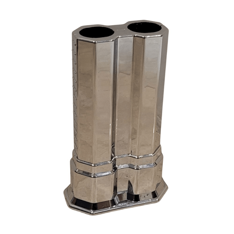 Boru Gizleme Aparatları-Diğer-Uzun Çiftli Boru Gizleme Krom 20 cm-ucucb200