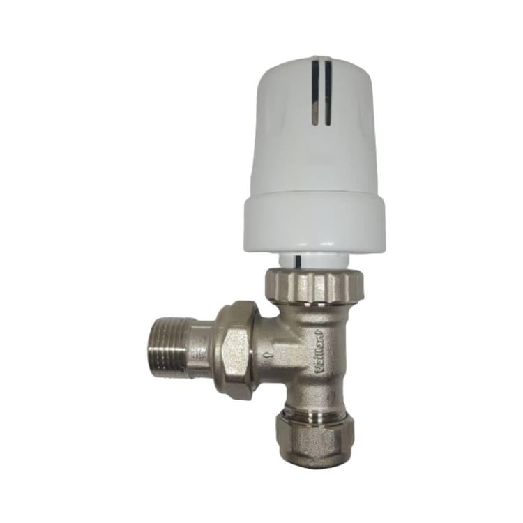Radyatör Vanaları-Vaillant-Vaillant Pex Köşe Termostatik Radyatör Vanası VAI-TP1-10024414