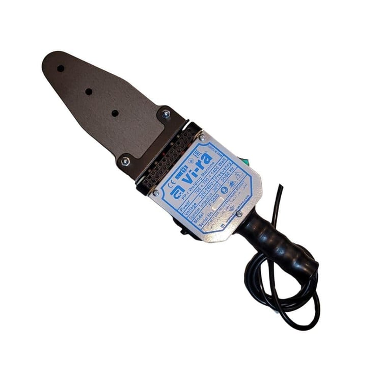 KAYNAK MAKİNELERİ-Vira-Vira F-2000 Plastik Kaynak Makinesi Çantalı Tam Takım 1400 W-vira-km-f2000t