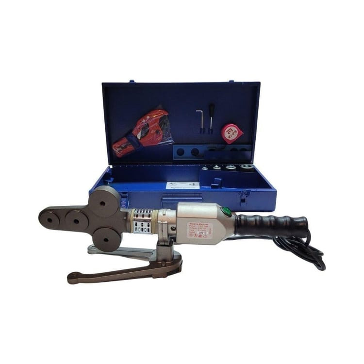 KAYNAK MAKİNELERİ-Vira-Vira F-2010 Plastik Kaynak Makinesi Çantalı Tam Takım 1000 W-vira-km-f2010t