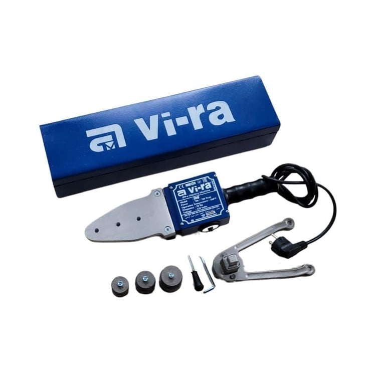 Kaynak Makineleri-Vira-Vira Mini AS Plastik Kaynak Makinesi Çantalı 1400 W-vira-km-minias