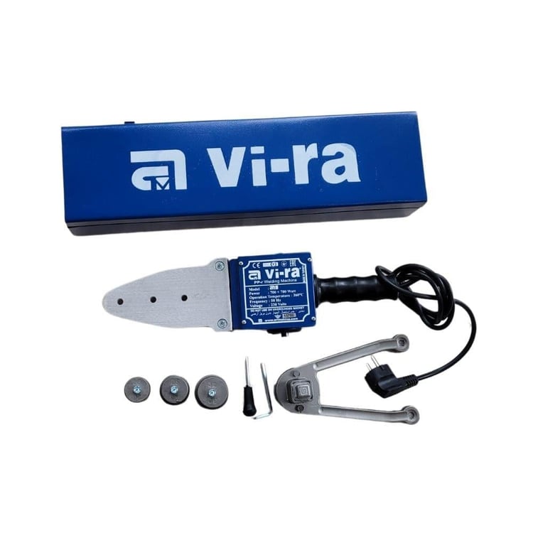 Kaynak Makineleri-Vira-Vira Mini AS Plastik Kaynak Makinesi Çantalı 1400 W-vira-km-minias