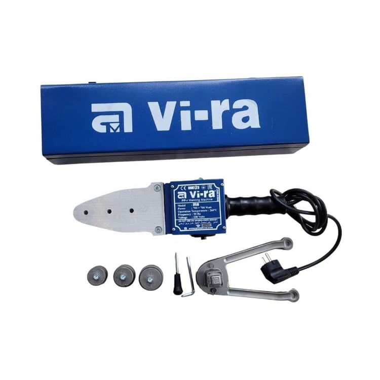 Kaynak Makineleri-Vira-Vira Mini AS Plastik Kaynak Makinesi Çantalı 1400 W-vira-km-minias