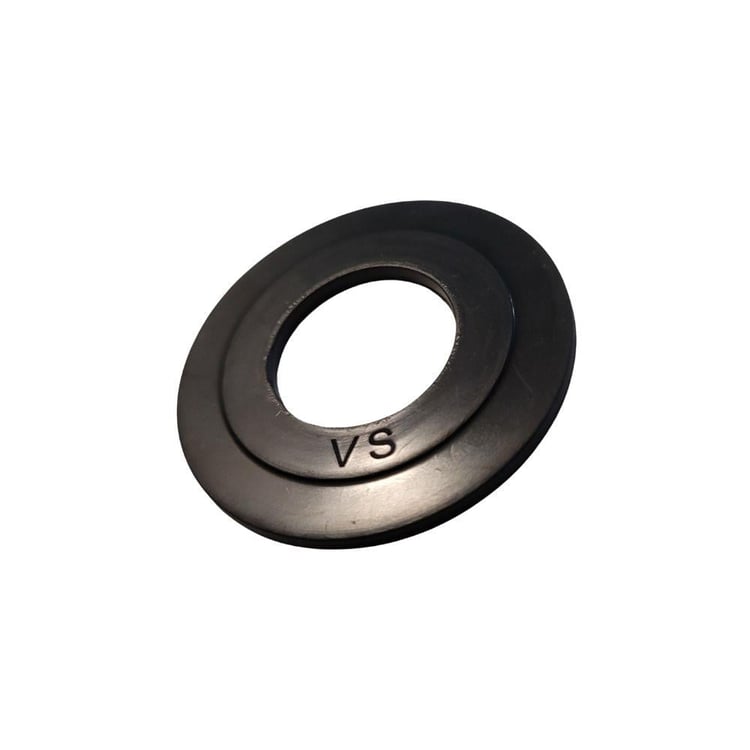 reco265420-Visam Gömme Rezervuar Tahliye Contası 26x54 mm Setli Siyah