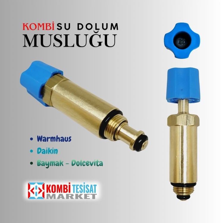 sud0018-Warmhaus-Daikin-Baymak-Dolcevita Kombi Su Doldurma Musluğu