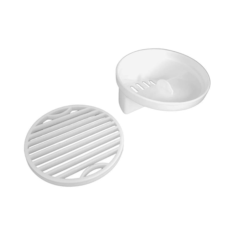 sifon-203-Yer Sifonu Izgaralı Plastik Süzgeç Kapağı