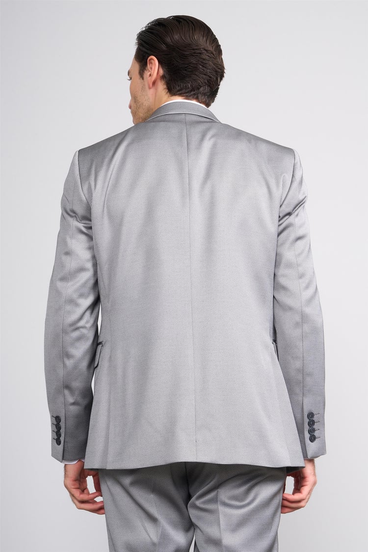 Atlıhan Lagos Gri Erkek Polyviskon Slim Fit Yelekli Takım