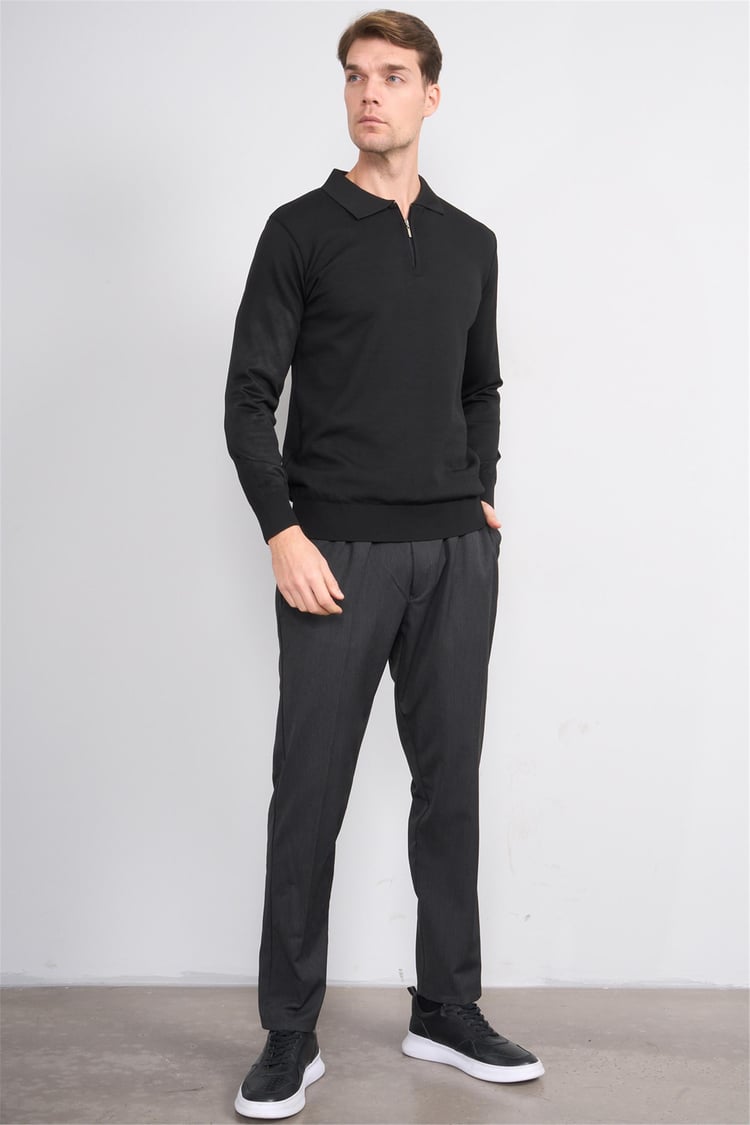 Çetinkaya Mentality 9455 Erkek Loco Yan Cep Jogger Pantolon Füme