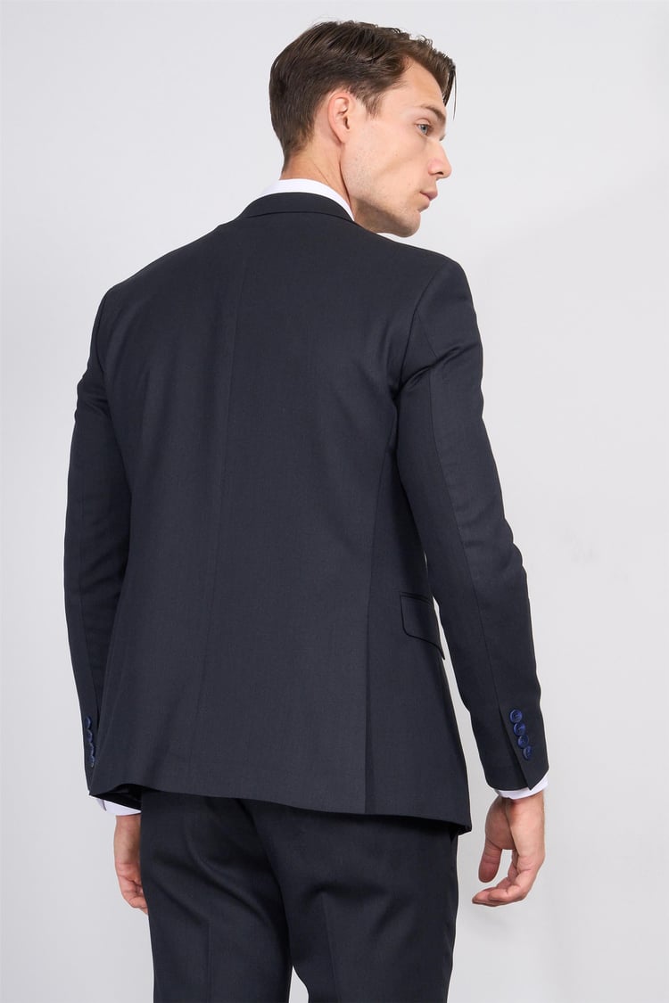 Kagi Lacivert Erkek Pamuk Polyester Roma Yelekli Takım