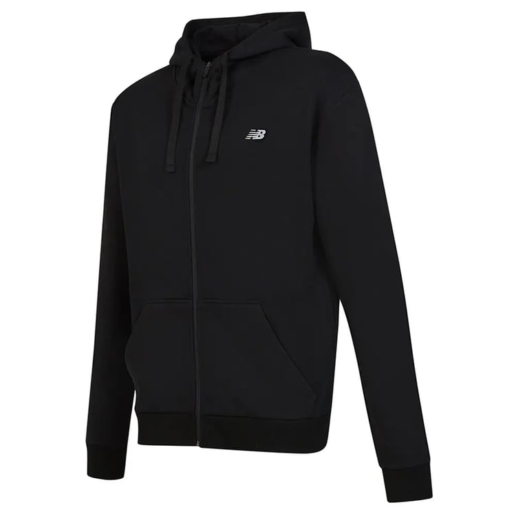 New Balance Mnj3526-Bk Sıyah Erkek Tam Fermuarlı Sweatshırt