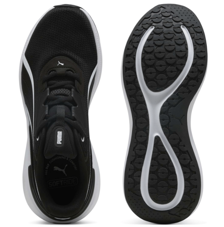 Puma 311722-01 Softrıde Exo Puma Black-Puma Whıte Unısex Kosu Ayakkabısı