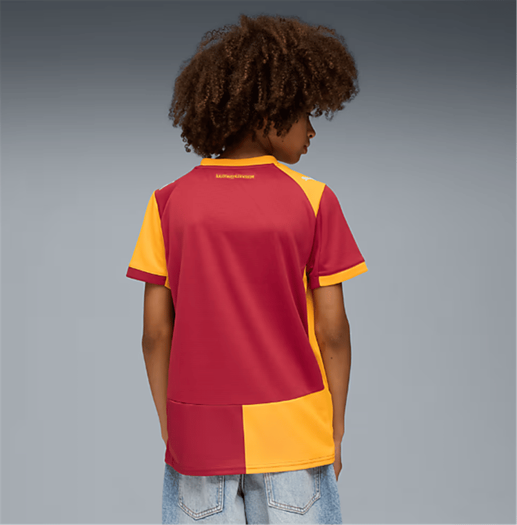 Puma 779818-01 Gsk Home Jersey R. Jr W/O S. Red Rhythm-Intense Orange Cocuk/Unısex Forma